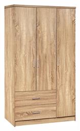 Τρίφυλλη Ντουλάπα Ρούχων Caesar 89.2x42x181cm - HomeMarkt