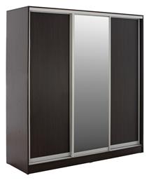 Τρίφυλλη Συρόμενη με Καθρέπτη Adler 240x60x240cm Wenge - HomeMarkt