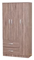 Τρίφυλλη Zelia 90x42x180cm Καρυδί - Pakketo