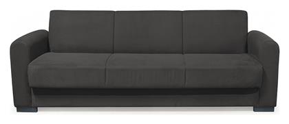 Τριθέσιος Καναπές Κρεβάτι με Αποθηκευτικό Χώρο Ανθρακί 226x78εκ. ArteLibre