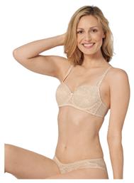 Amourette Charm Μπεζ Σουτιέν με Ελαφριά Ενίσχυση & Μπανέλες Triumph