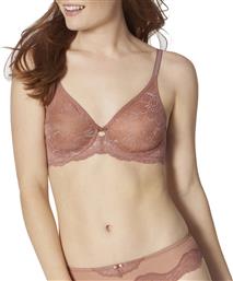 Triumph Amourette Charm Μπεζ Σουτιέν χωρίς Ενίσχυση με Μπανέλες από το Suc