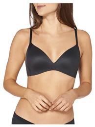 Triumph Body Make Up Soft Touch Μαύρο Σουτιέν με Ελαφριά Ενίσχυση χωρίς Μπανέλες από το Spartoo