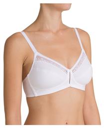 Cotton Beauty Λευκό Σουτιέν χωρίς Ενίσχυση & χωρίς Μπανέλες Triumph