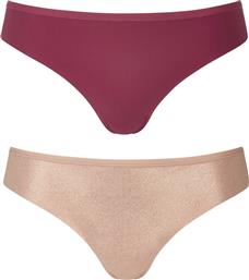 Triumph Festive Surprise Fashion Fit String 10199165-M002 2Pack Beige/Bordeaux από το Suc