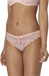 Triumph Tempting Lace Brazilian String Pink από το Suc