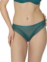 Triumph Tempting Tulle Tai Slip με Δαντέλα σε Πράσινο χρώμα από το Plus4u