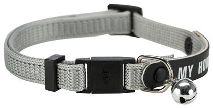 Κολάρο Γάτας με Ετικέτα Διεύθυνσης Γκρι Trixie