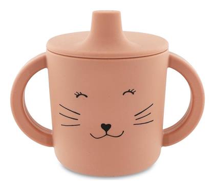 Παιδικό Ποτηράκι από Σιλικόνη Ροζ Mrs.Cat 207ml για 4m+ Trixie