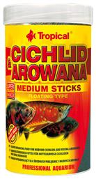 Cichlid & Arowana Medium Sticks 250ml Tropical