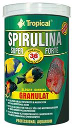Granulat 36% Super Forte Τροφή για Τροπικά Ψάρια σε Κόκκους με Σπιρουλίνα 100ml Tropical
