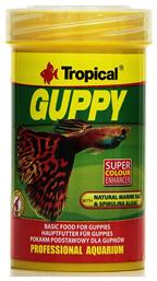 Guppy Flakes 100ml Tropical