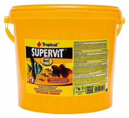 Supervit Τροφή για Τροπικά Ψάρια σε Νιφάδες 5000ml 1000γρ. Tropical