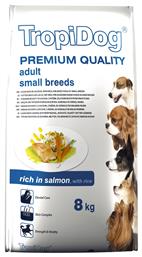 Premium Adult Small Breeds Salmon 8kg TropiDog