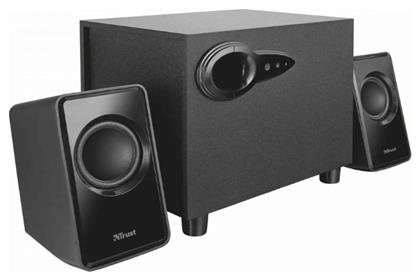 Avora 2.1 με Ισχύ 18W σε Μαύρο Χρώμα Trust