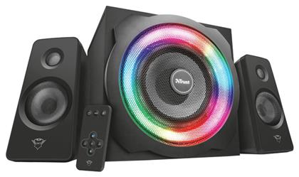 GXT 629 Tytan 2.1 RGB Speaker Set 2.1 με Ισχύ 60W σε Μαύρο Χρώμα Trust
