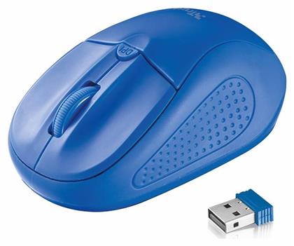 Primo Wireless Ασύρματο Ποντίκι Μπλε Trust