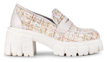 Γυναικεία Oxfords σε Λευκό Χρώμα Tsakiris Mallas