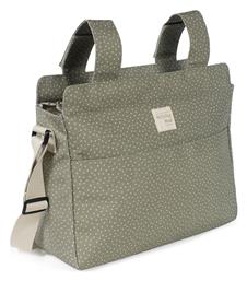 Τσάντα Αλλαξιέρα Poppy Olive Πουά | 1120800318 Walking Mum