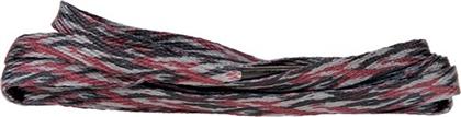 TUBELACES - Unisex κορδόνια TUBELACES WHITE FLAT CAMO PACK γκρι κόκκινα από το Factory Outlet