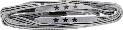 TUBELACES - Unisex κορδόνια TUBELACES WHITE FLAT TRILL PACK λευκά μαύρα από το Factory Outlet
