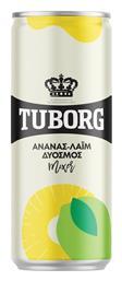 Mixer Κουτί Αναψυκτικό Ανανάς, Lime & Δυόσμος με Ανθρακικό 4x330ml Κωδικός: 36385214 Tuborg