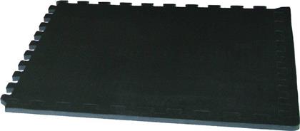 Δάπεδα Παζλ Γυμναστηρίου Μαύρα 60x60x1.1cm 4τμχ Tunturi