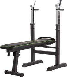 WB20 Weight Bench Οριζόντιος Πάγκος Γυμναστικής Κοιλιακών με Ορθοστάτες Tunturi