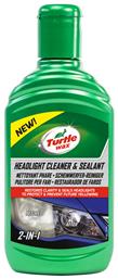Αλοιφή για Φανάρια Headlight Cleaner & Sealant 300ml Turtle Wax