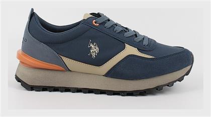 U.S. Polo Assn. Ανδρικά Sneakers Μπλε - US Polo Assn