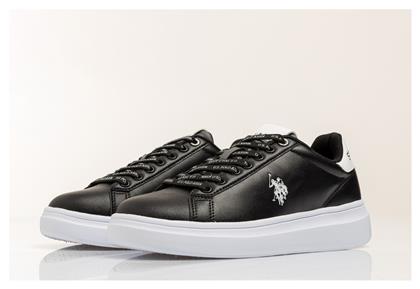 U.S. Polo Assn. Ανδρικά Sneakers ΜΑΥΡΟ - US Polo Assn