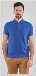 U.S. Polo Assn. Ανδρική Μπλούζα Polo Κοντομάνικη Μπλε - US Polo Assn