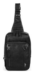 U.S. Polo Assn. Ανδρική Τσάντα Ώμου / Χιαστί σε Μαύρο χρώμα - US Polo Assn
