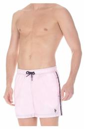 U.S. Polo Assn. Ανδρικό Μαγιό Σορτς Ροζ - US Polo Assn