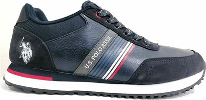 U.S. Polo Assn. Ανδρικό Sneaker Μπλε από το Troumpoukis