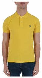 U.S. Polo Assn. Ανδρικό T-shirt Polo Κίτρινο - US Polo Assn