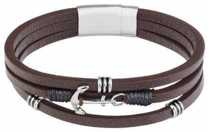 U.S. Polo Assn. Ανδρικό Βραχιόλι από Δέρμα - US Polo Assn
