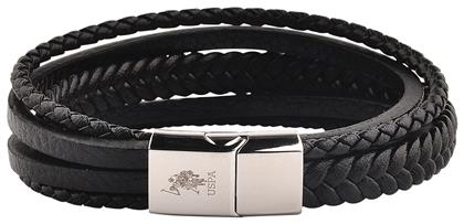 U.S. Polo Assn. Ανδρικό Βραχιόλι από Δέρμα - US Polo Assn