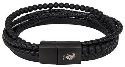 U.S. Polo Assn. Ανδρικό Βραχιόλι από Δέρμα - US Polo Assn