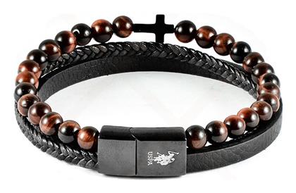 U.S. Polo Assn. Ανδρικό Βραχιόλι από Δέρμα - US Polo Assn