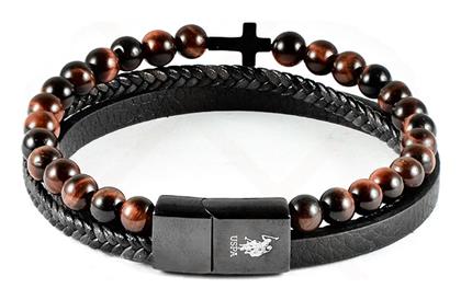 U.S. Polo Assn. Ανδρικό Βραχιόλι Δερμάτινο - US Polo Assn