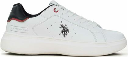 U.S. Polo Assn. Jewel003 Ανδρικό Sneaker Λευκό από το Troumpoukis