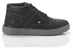 U.S. Polo Assn. Μαύρα Ανδρικά Μποτάκια - US Polo Assn