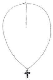 U.S. Polo Assn. Σταυρός Με Αλυσίδα από Ατσάλι - US Polo Assn