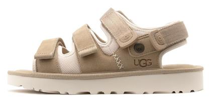 Δερμάτινα Ανδρικά Σανδάλια σε Μπεζ Χρώμα Ugg Australia