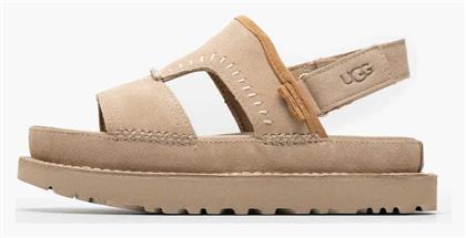 Δερμάτινα Γυναικεία Σανδάλια Flatforms σε Χρώμα Ugg Australia