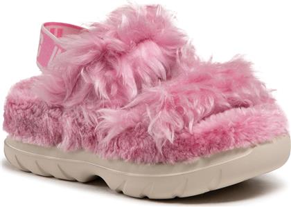 Fluff Sugar Γυναικεία Σανδάλια Flatforms σε Ροζ Χρώμα Ugg Australia