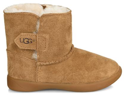 Keelan Δερμάτινα Παιδικά Μποτάκια Καφέ Ugg Australia