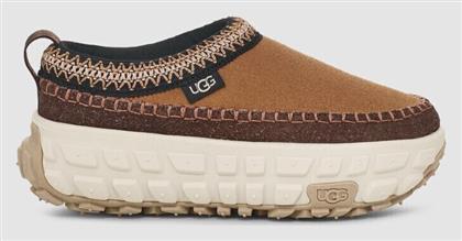 Κλειστές Δερμάτινες Παντόφλες Καφέ Ugg Australia