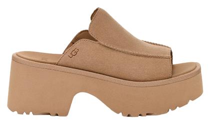 Mules με Χοντρό Τακούνι σε Χρώμα Ugg Australia